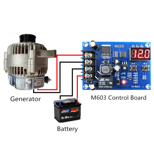 XH-M603 Charging Control Module 12-24V Battery