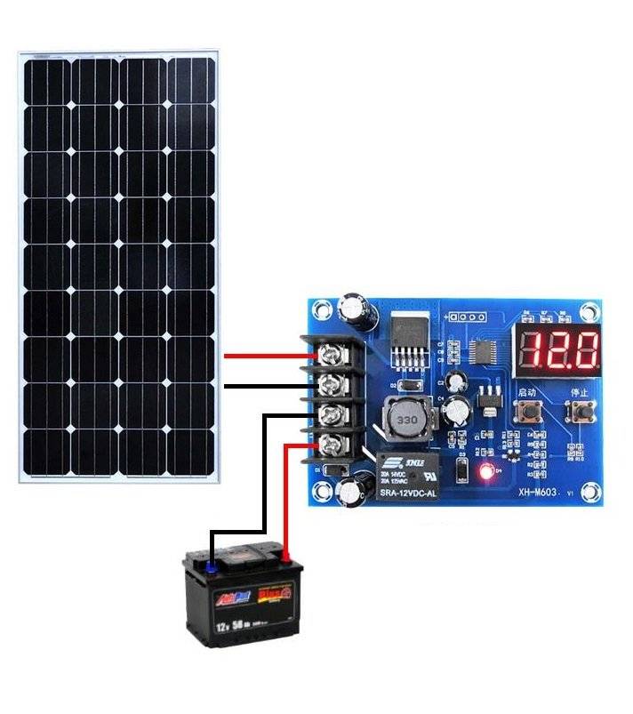 XH-M603 Charging Control Module 12-24V Battery