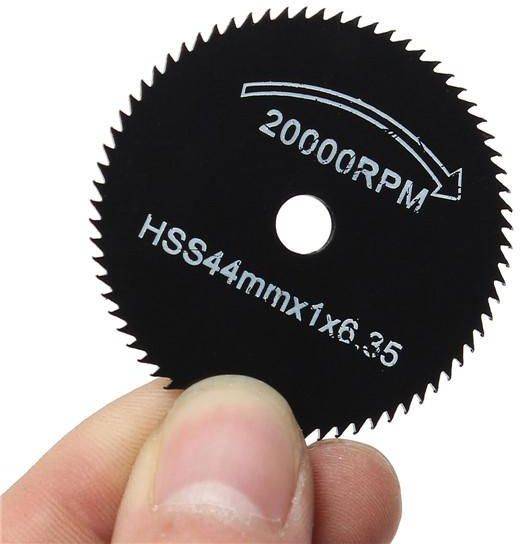 6pcs Metal HSS Circular Saw Blade Set Cutting Discs for Rotary Tool