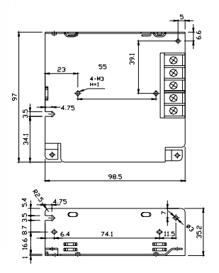 Power Supply 12V 1.25A Taiwan