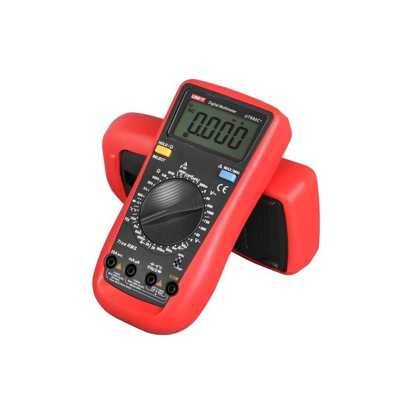UT890C+ Digital Multimeter (Red 6000 Counts)