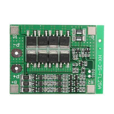 3S (BMS) Lithium Battery Charger Protection Module 25A 12V