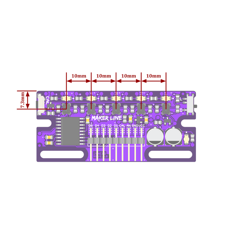 Maker Line: Simplifying 5 Channel Line Tracking Sensor For Beginner - Image 7