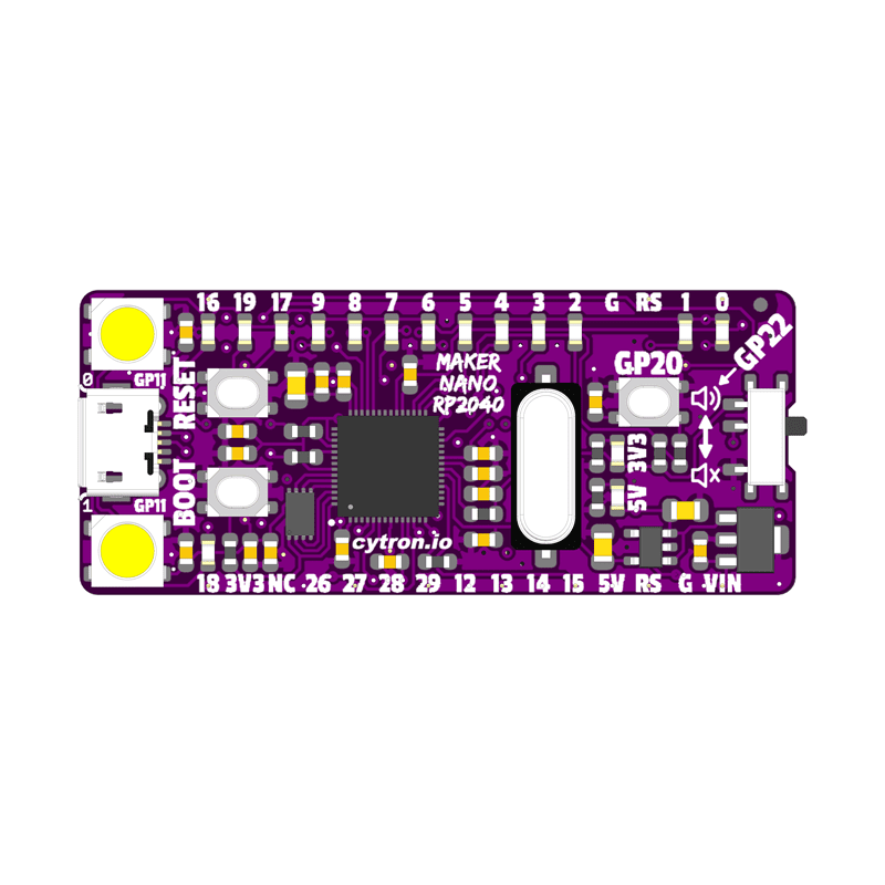 Maker Nano RP2040: Simplifying Projects with Raspberry Pi RP2040