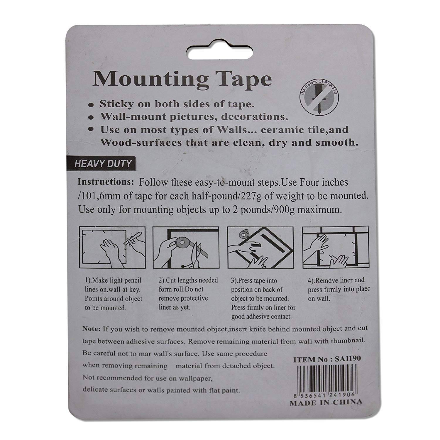 Double Sided Foam Mounting Tape