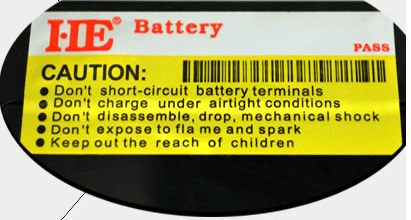 HE 12V 4.5AH Battery