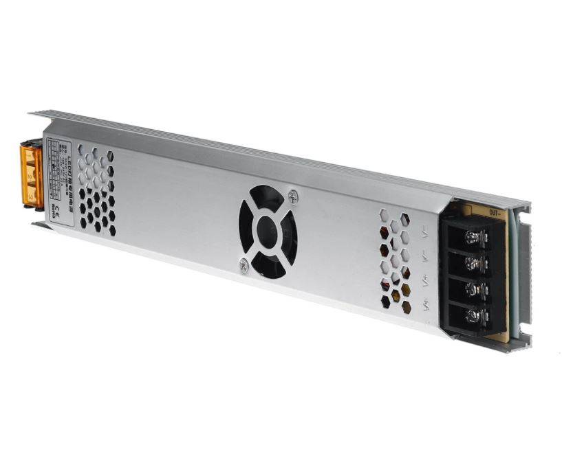 12V 300W LED Power Supply Surge Protected & Slim Design