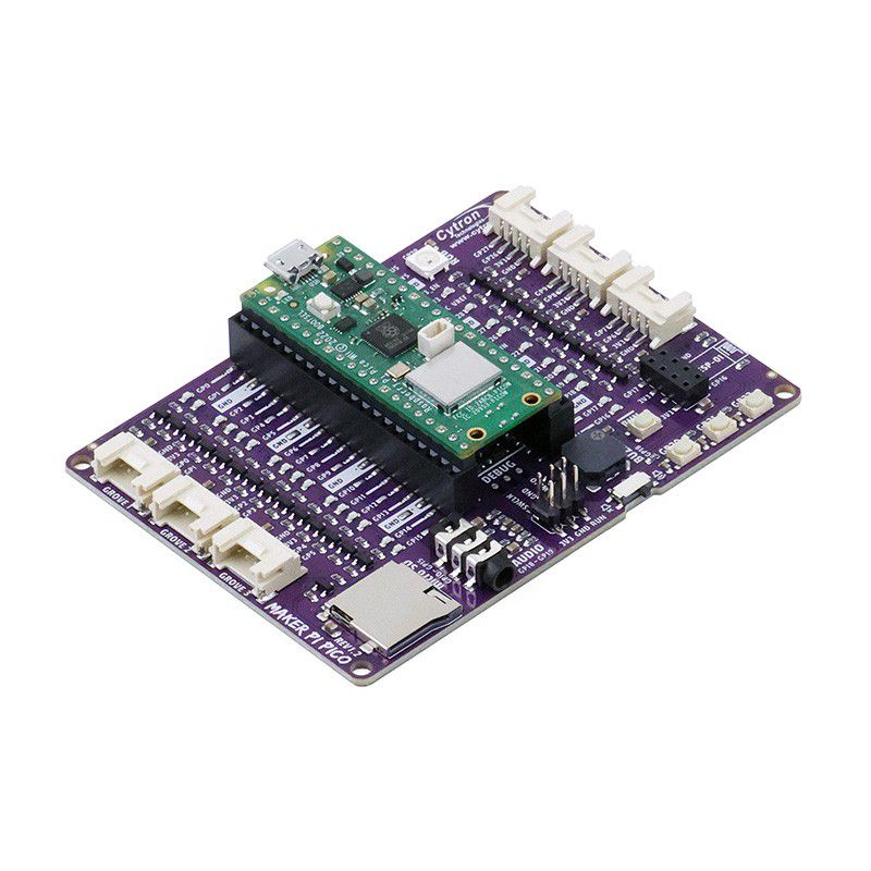 Maker Pi Pico & Kits: Simplifying Raspberry Pi Pico for Beginner V-MKR-PI-PICO