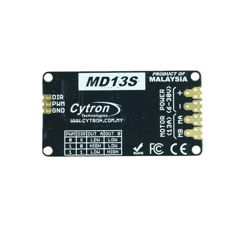 13Amp 6V-30V DC Motor Driver
