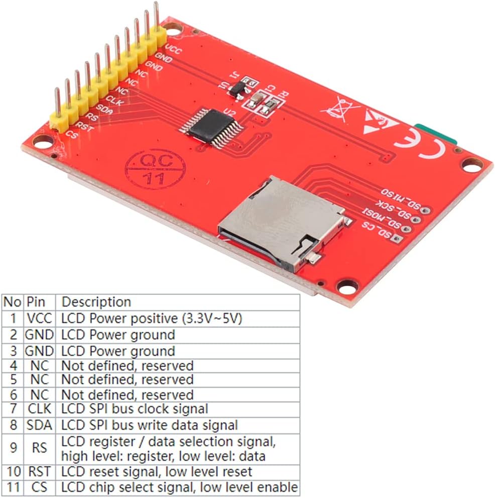 TFT LCD Display Module SPI Interface 1.8 Inch 128*160
