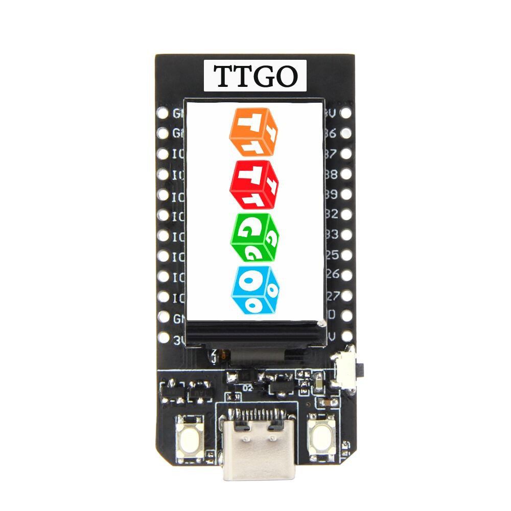 TTGO T-Display ESP32 WiFi & Bluetooth Board – 1.14" LCD