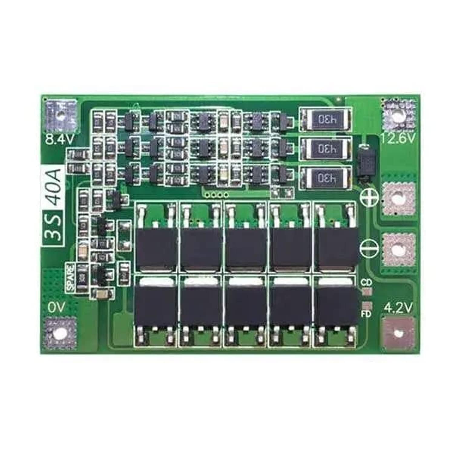 Lithium Battery Charger Protection Module (BMS) 3S 40A 12.6V
