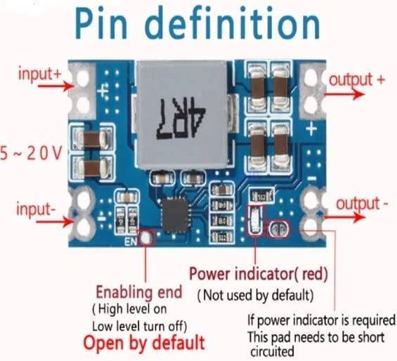 Mini560 Step Down DC-DC Converter 3.3V 5V 9V 12V 5A - Image 4