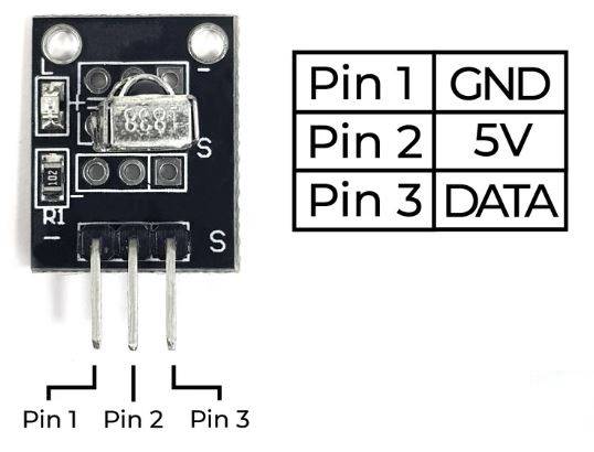 KY-22 HX1838B Infrared sensor receiving module IR 38kHz receiver