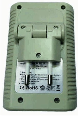 MP 808 universal AA AAA and 9v Rechargeable Battery Charger