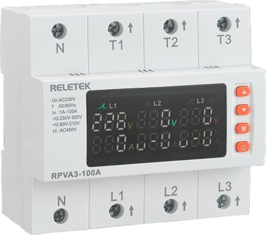 RM-FVA voltage and current protector (3 Phase)