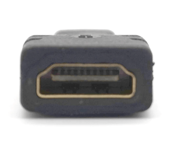Plug converter from micro HDMI male to HDMI female (Rasp)
