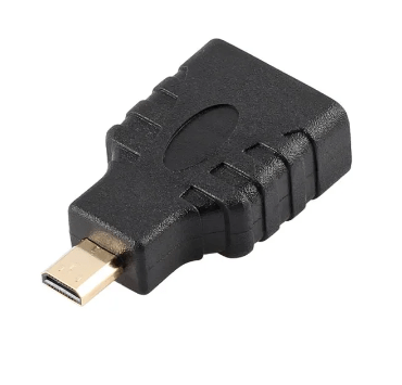 Plug converter from micro HDMI male to HDMI female (Rasp)
