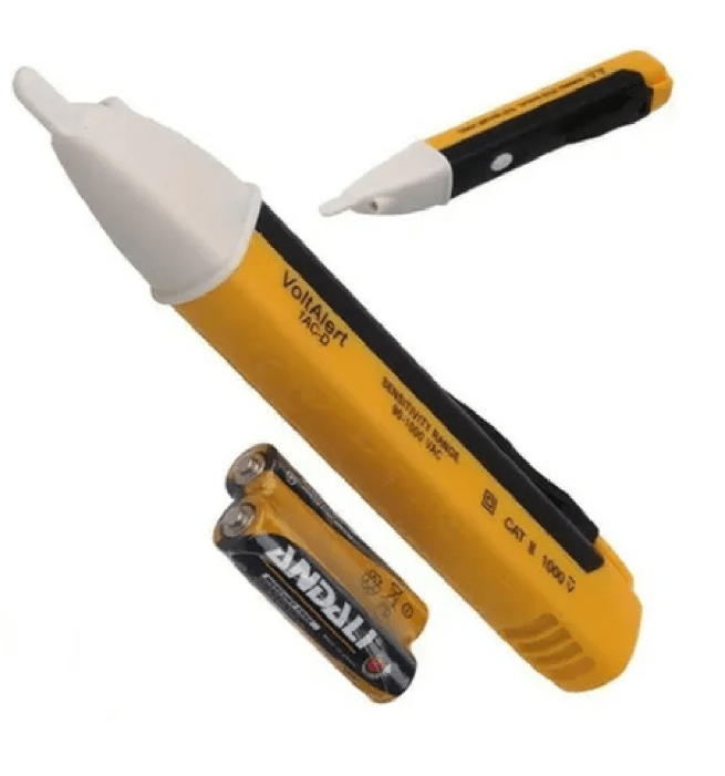Voltage Tester Pen 1AC-D AC 90~1000V Power Detector With 2 AAA