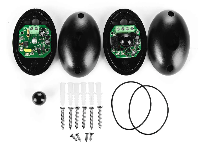 Single Infrared Beam Sensor 20m Range Photoelectric Infrared Detector