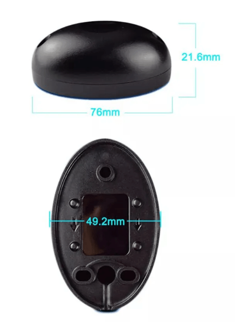 Single Infrared Beam Sensor 20m Range Photoelectric Infrared Detector