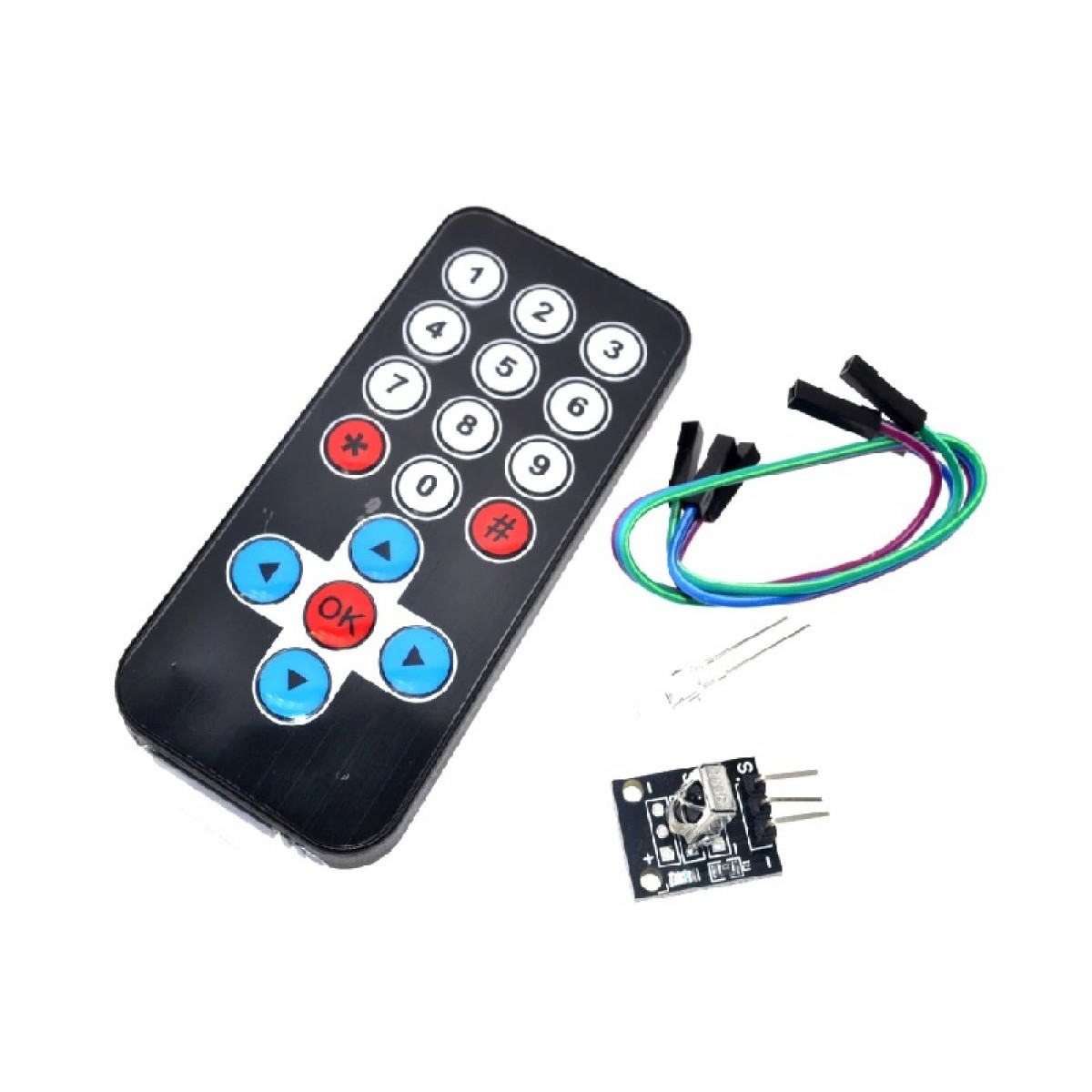 Infrared Remote Control With IR Receiver Module Kit