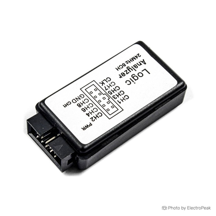 USB Logic 24MHz 8 Channel 24M/seconds Logic Analyzer Debugger