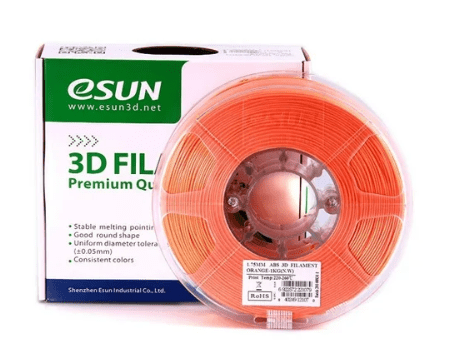 3D Printer Filament PLA+ eSUN 1.75mm 1Kg Orange