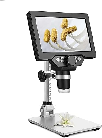 Portable 12MP Digital Microscope With 7 Inch HD LCD