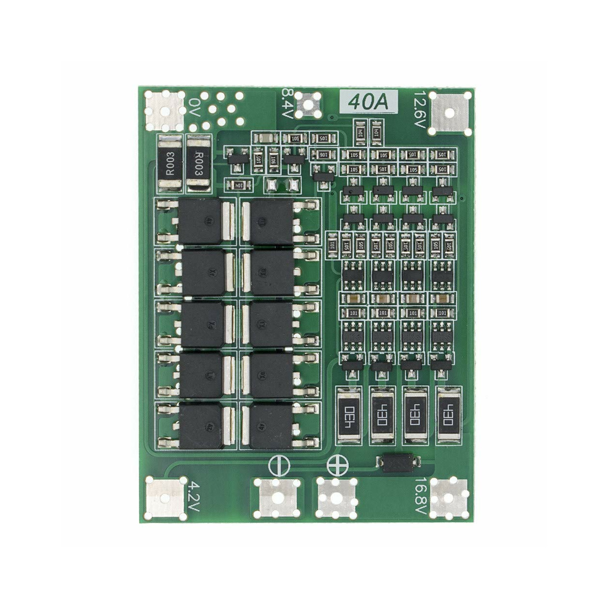Lithium Battery Charger Protection Module (BMS) 4S 40A 16.8V