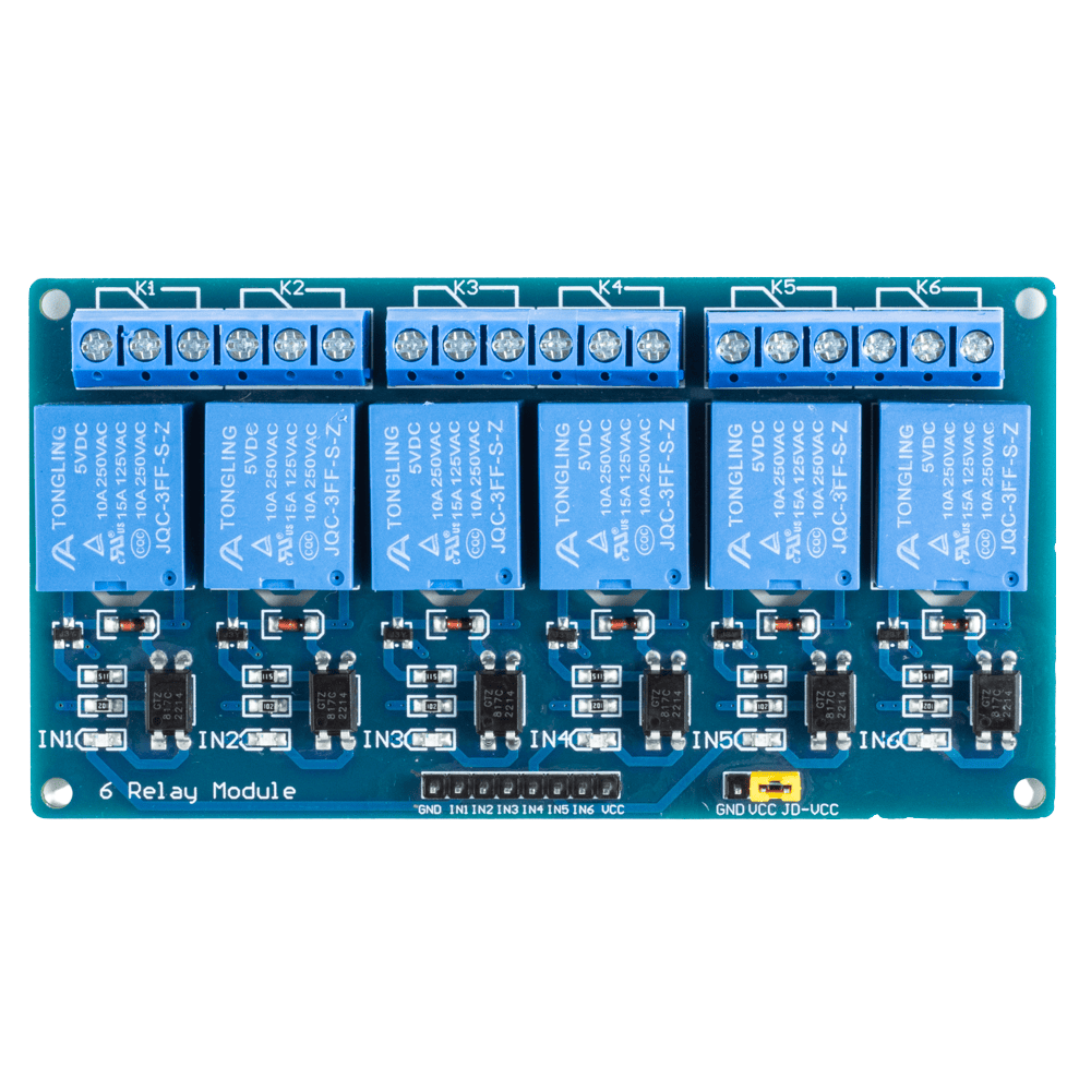 Relay Module 6 Channel 5V