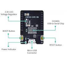 ESP32-CAM-MB MICRO USB Download Module for ESP32 CAM