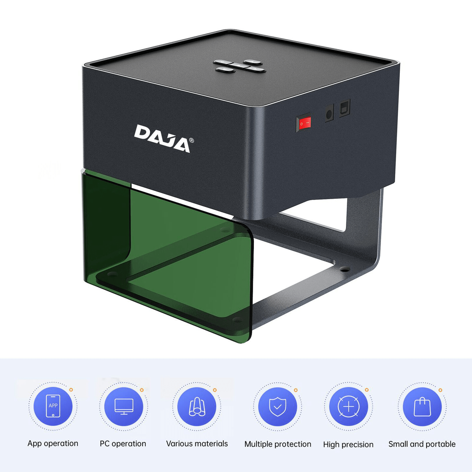 DAJA DJ6 Portable Laser Engraver Machine