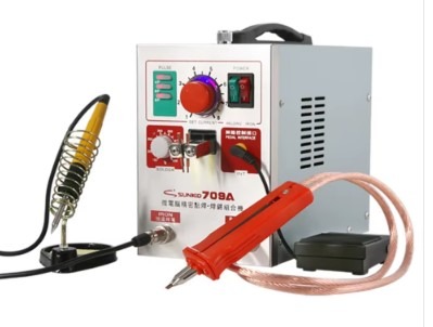 SUNKKO 709A Pulse Spot Welder Machine 3.2KW with Soldering Iron