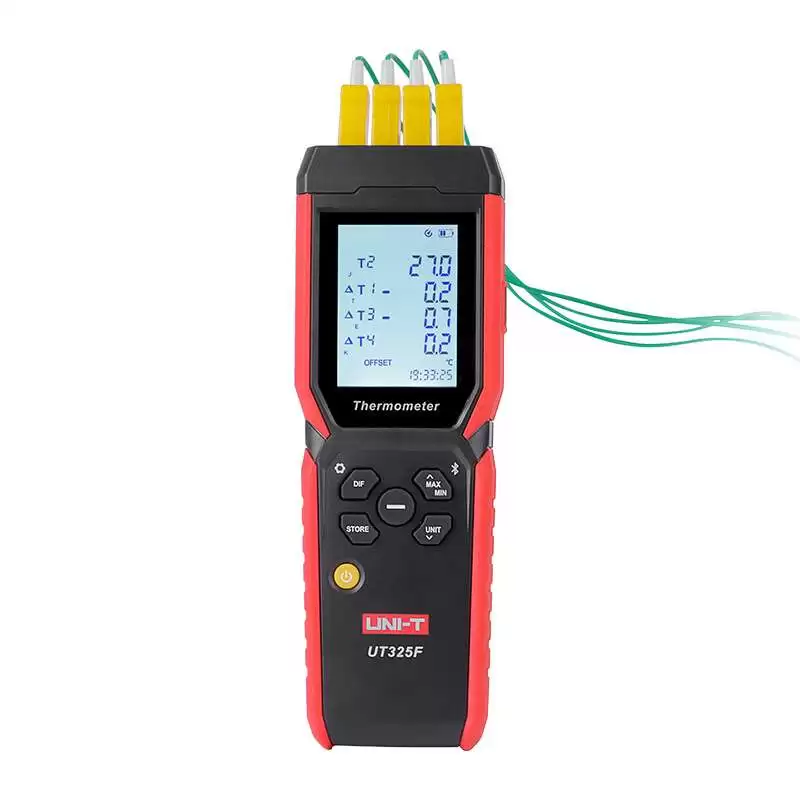 UNI-T UT325F 4-Channel Thermometer
