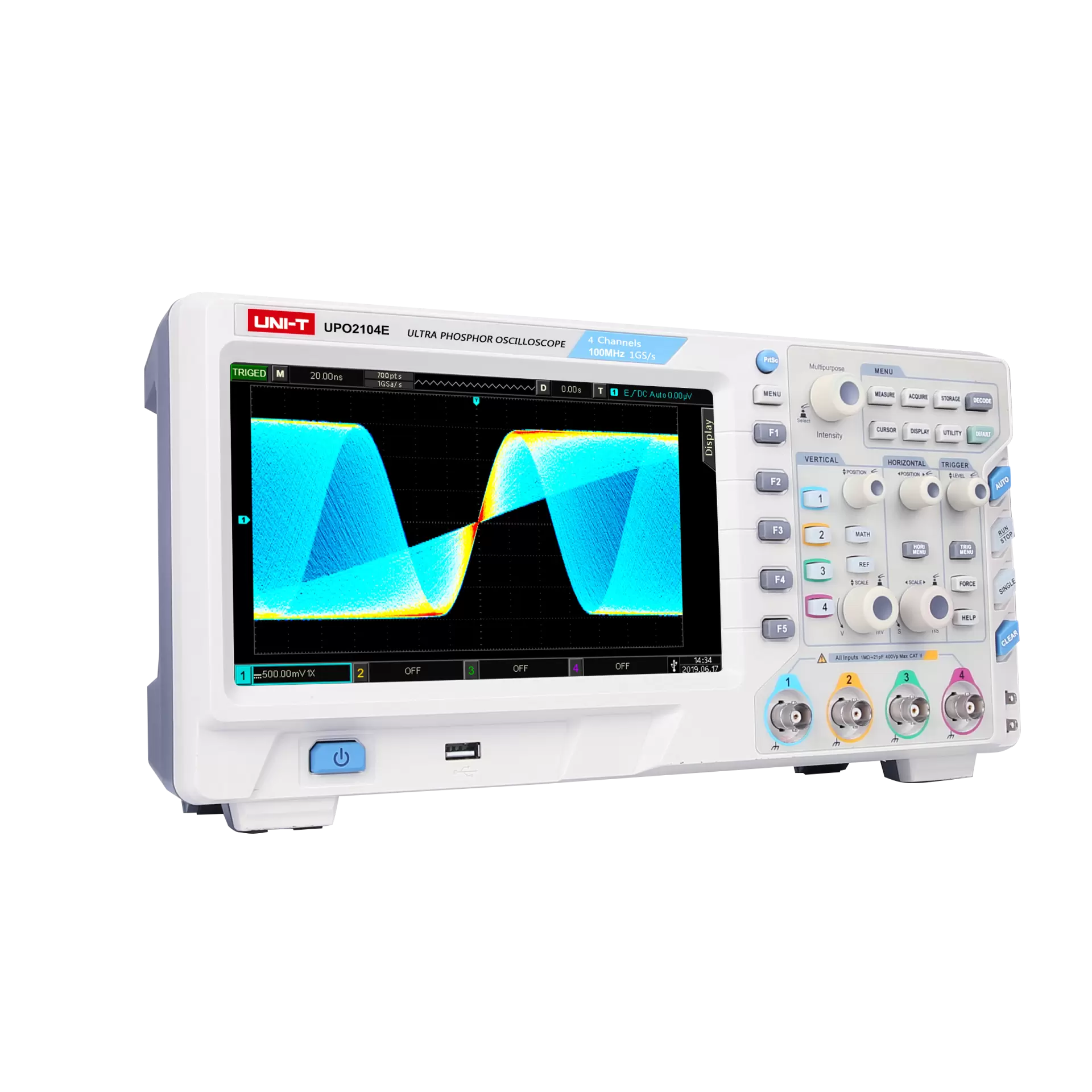 UPO2104E Ultra Phosphor Oscilloscope