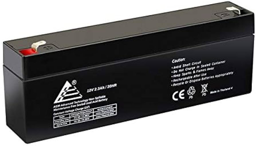 Lead Acid Rechargeable Battery 12V 2.3Ah