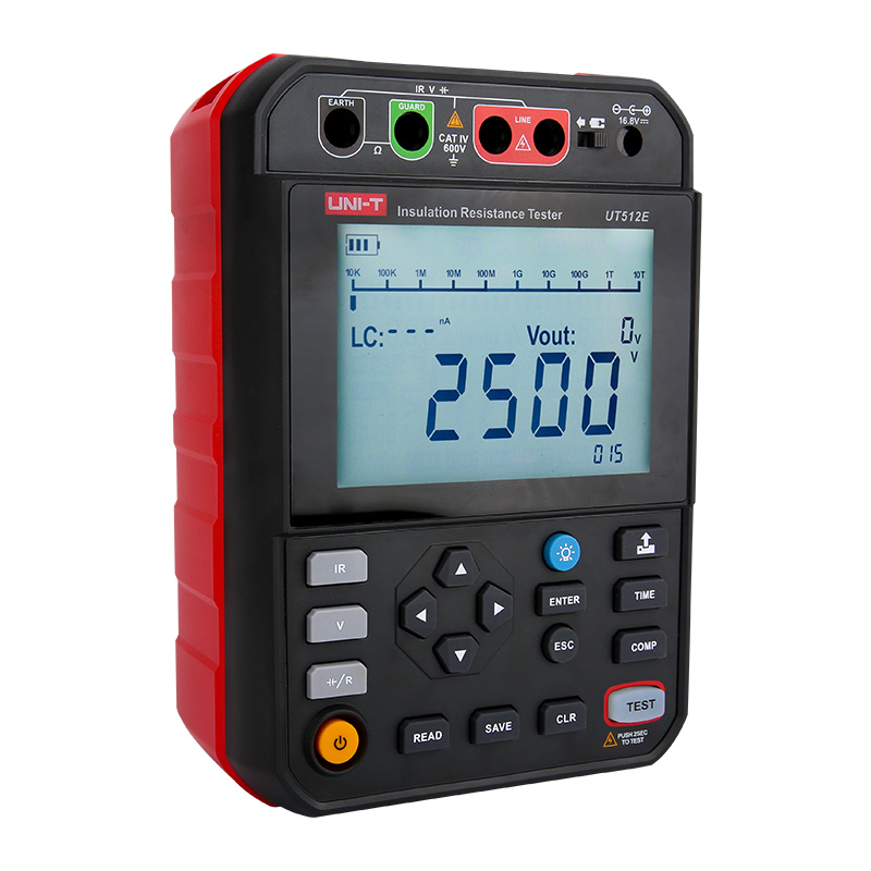 UNI-T UT512E 2.5kV Insulation Resistance Testers