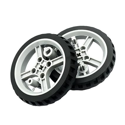 6514 TT Motor Free Wheel Cross Shaft Robot 65mm