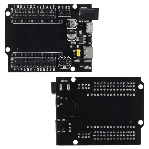 Expansion board For ESP32 30P With (Type-C , Micro USB) Dual Interface 30 Pin