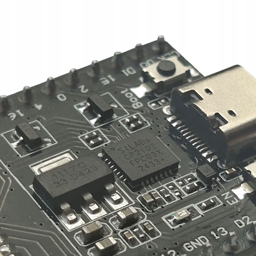 SP32 DevKitC ESP-WROOM-32U WiFi + Bluetooth with USB-C