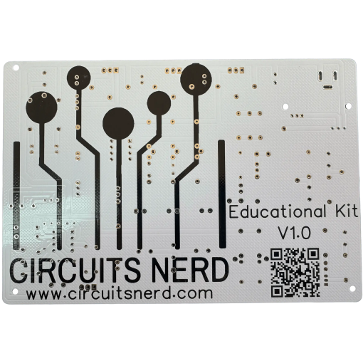 Circuits Nerd Starter Kit for Learning Core Electronics