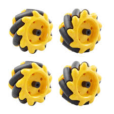 Mecanum Wheel 48mm For TT Motor (1x Left, 1x Right)