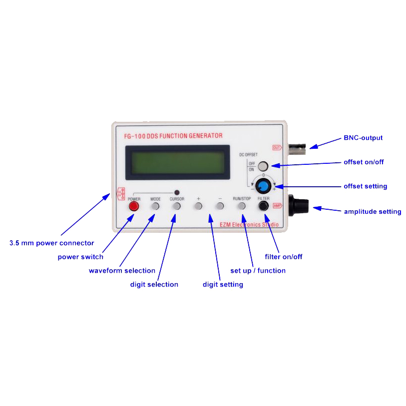 FG-100 DDS Function Generator