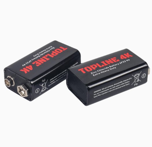 9V Topline Extra Heavy Duty Battery