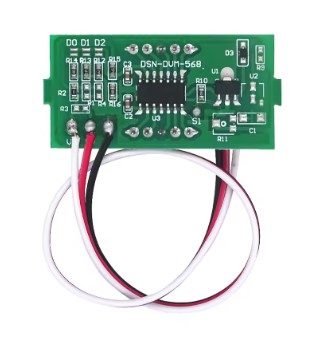 DC 0-100V LED Digital Voltmeter – 0.56" Blue Display