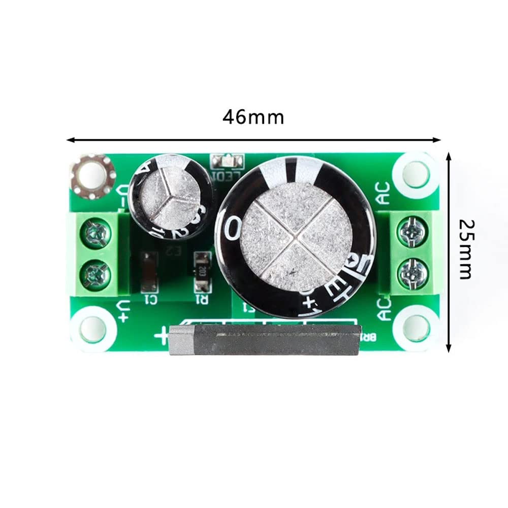 Single Power Supply Module Non Regulated Rectifier Filter Board 8A 3300uF/50V