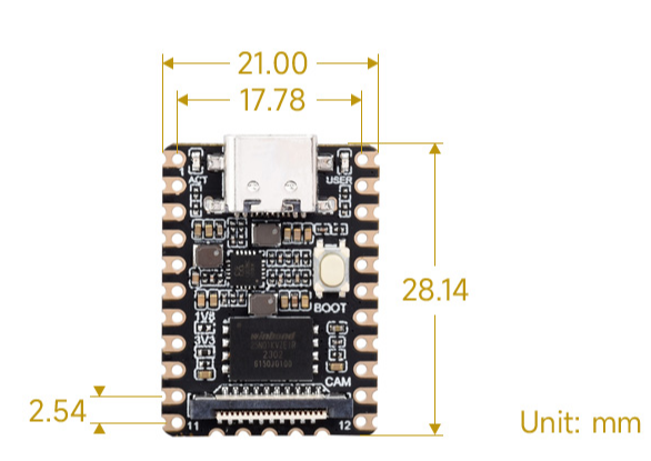 Luckfox Pico Mini B RV1103 Linux Micro Development Board