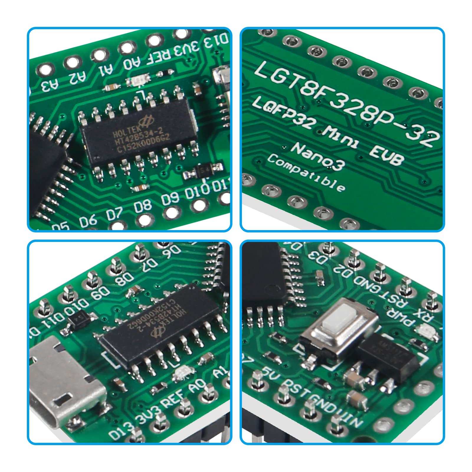 LGT8F328P HT42B534 LQFP32 IC Replaces Arduino NANO V3.0