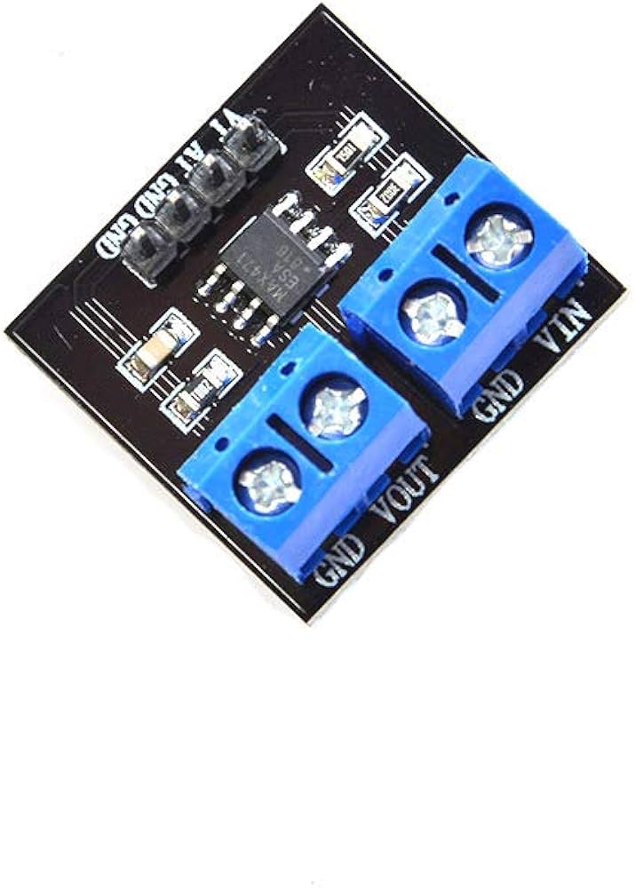 MAX471 Voltage And Current Sensor Module